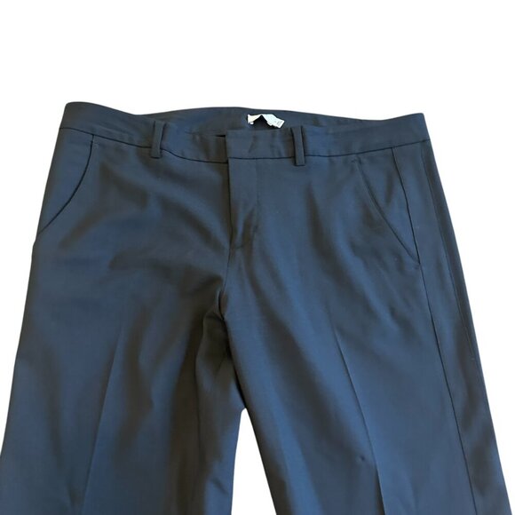 Vince Black Classic Cropped Length Trousers Dress Pants Straight Leg Size 6 - Picture 2 of 10